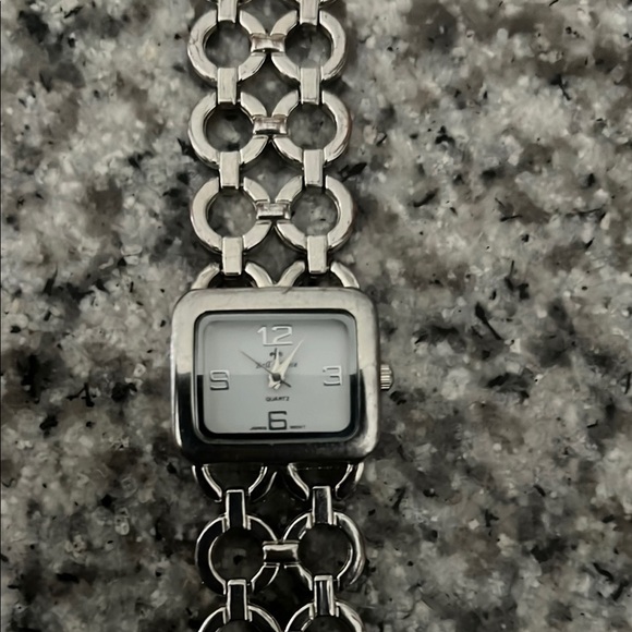 Bell & Ross “Tank”Silver Chain Link Watch main image 10